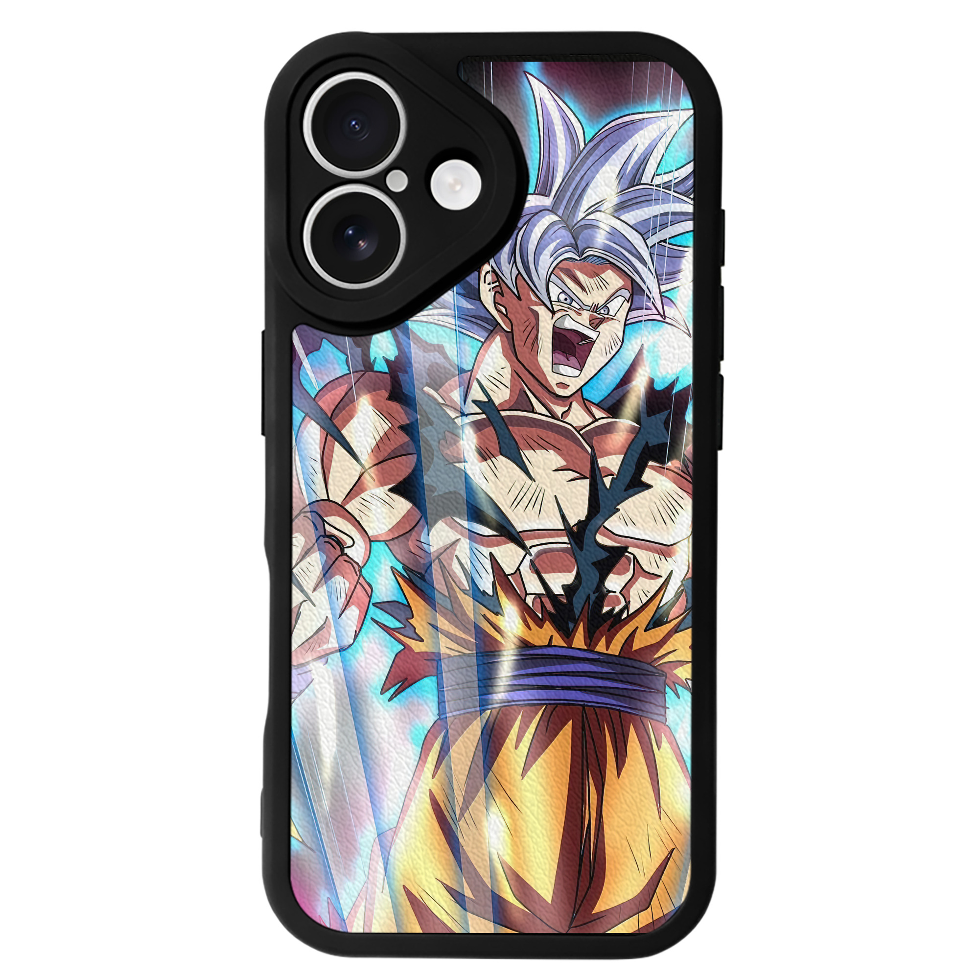 （画像用） ドラゴンボール DRAGON BALL 【iPhone 16シリーズ対応】シリコンスマホケース（レザー調） 材質：シリコン